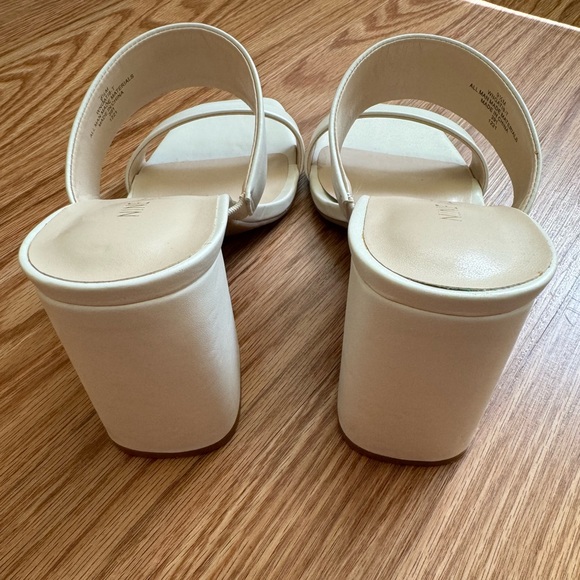 Nine West 2 Strap Block Heel Sandals - Picture 3 of 6